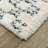 Jiya Checkered Ivory Shag Area Rug-2107543408