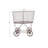 Metal Rolling Laundry Cart with Rack-599468500