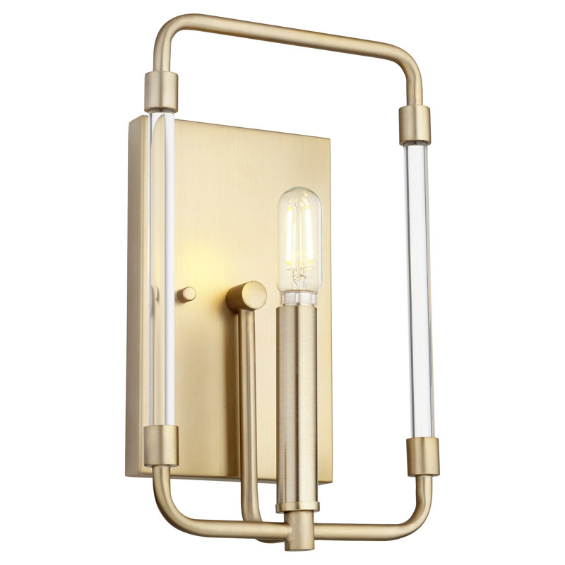 Caswell Wall Mount, Aged Brass