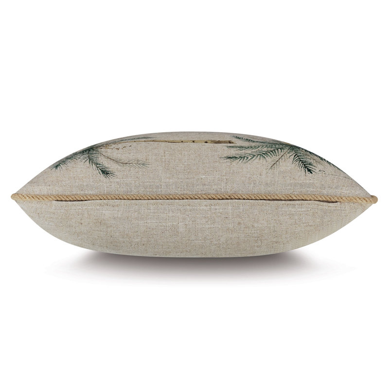 St. Lucia Palm Tree Decorative Pillow