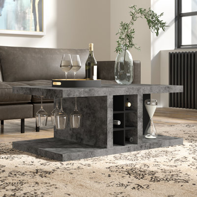 Yoan Solid Coffee Table with Storage
