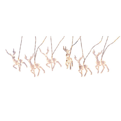 Celebrations LED Micro/5mm Warm White 10 ct String Christmas Lights 17.72 ft.