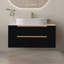 Meuble-lavabo de salle de bain avec tiroirs à fermeture en douceur-859606486