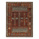 One-of-a-Kind 6'0" X 7'11" Hand Knotted Area Rug