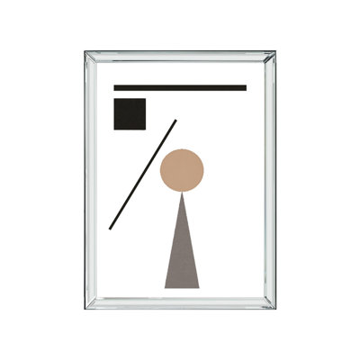 Geometry 1 Contemporary Abstract - Single Picture Frame Print