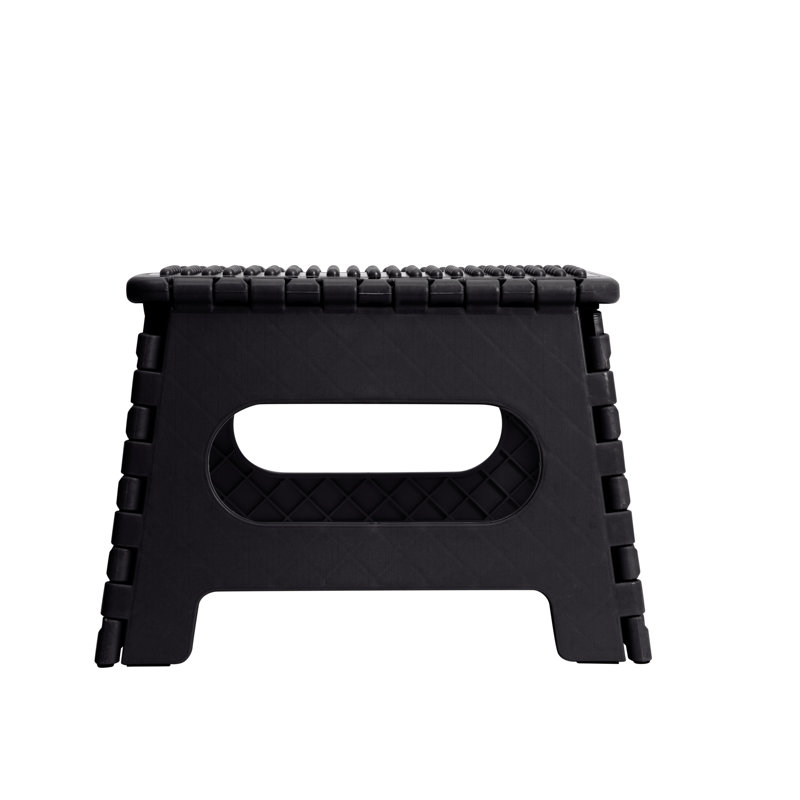 Oden Foldable Step Stool, Black