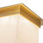 Mineral 11-in Brass Flush Mount-1490431931-1490431932