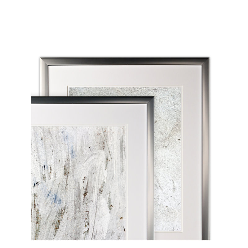 « abstract stone i », ensemble de 2 reproductions d’art encadrées