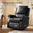 Philip 38" Traditional Leather Swivel Rocker Manual Recliner (Set of 2)-1326501598