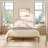 Natural Bamboo Mortise-and-tenon Upholstered Bed-763910540-763910541