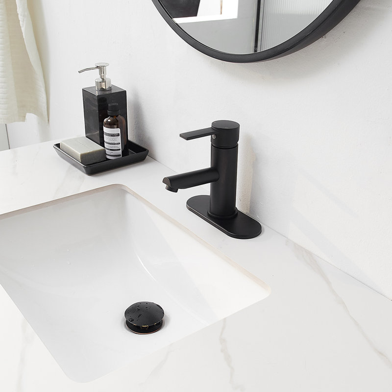 Single Handle Single Hole Bathroom Faucet