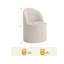 Chaise d'appoint rembourrée avec roulettes Maison-740892795