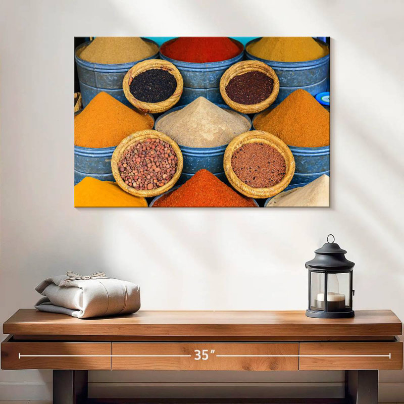 Yarlin Souk Spices, 16" H x 24" W