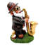 Statue de jardin Jnzy Gnome, Figurine naine jouant de la musique 8 "