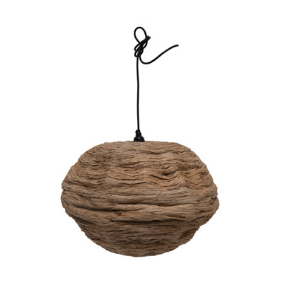 Plafonnier pliable en fibre de banane biologique
