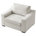 Ivory Polyester Blend