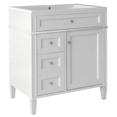 Meuble-lavabo simple 30,11 avec comptoir