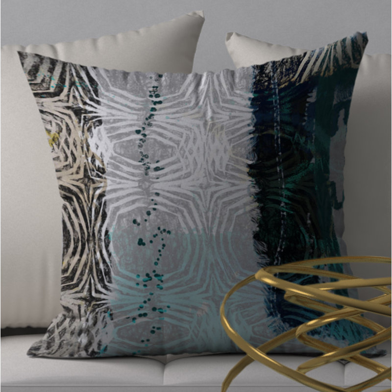 Housse de coussin carrée/insert, 24 po x 24 po