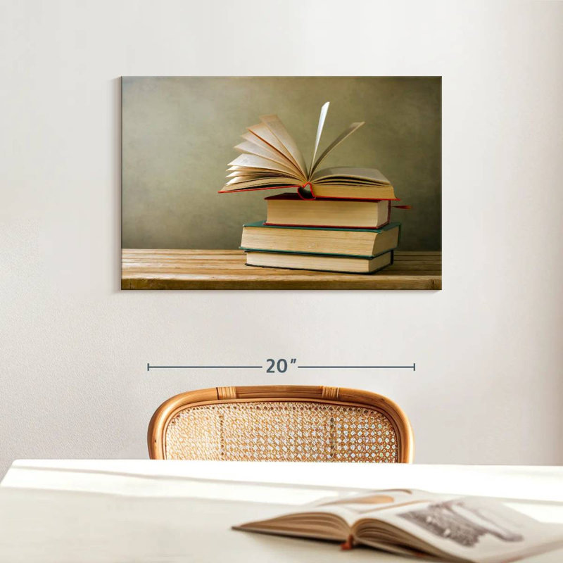 Kerner Books To Read, 16" H x 24" W