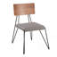 Ensemble de chaises élégantes et fonctionnelles de style Mid-Century moderne pour les espaces de vie contemporains