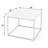 Marble Top Single Coffee Table