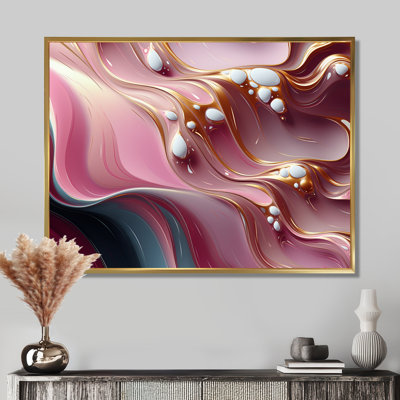 «Gold Streams», art mural vagues