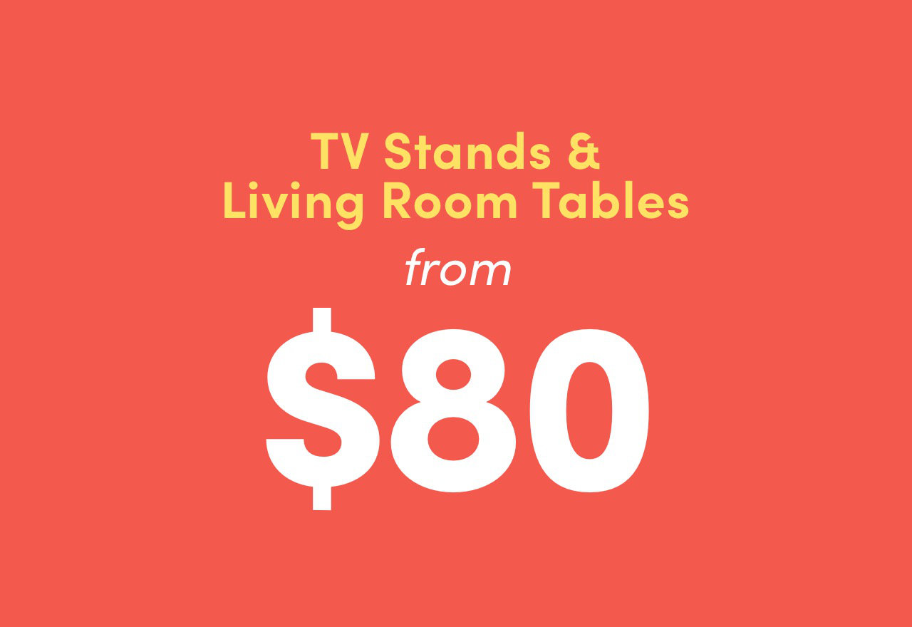 TV Stand   Living Room Table Clearance 