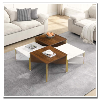 Modern Nesting Coffee Tables Set