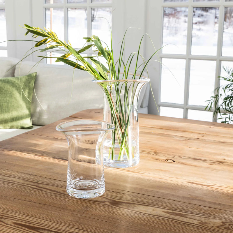 Barre Vase, 6" H x 5" W x 4.25" D