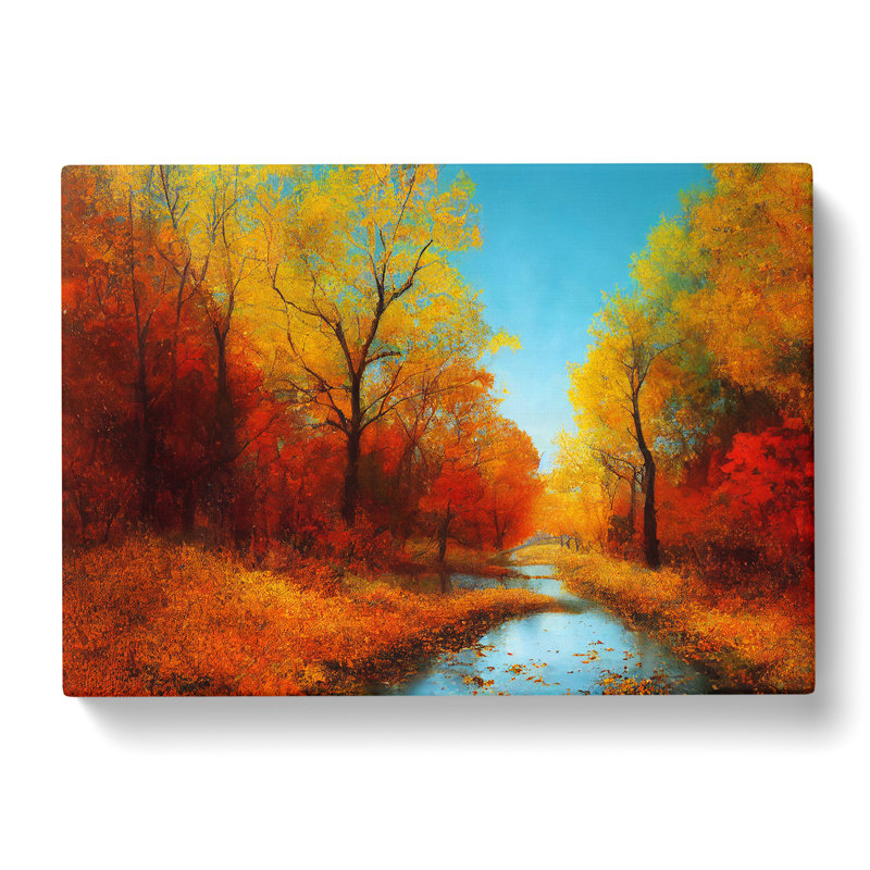 Autumn Forest Beauty - Wrapped Canvas, 35cm H x 50cm W x 3cm D