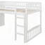 Lit mezzanine avec deux tiroirs et glissière, parfait pour les chambres d'enfants et les solutions peu encombrantes-751513897