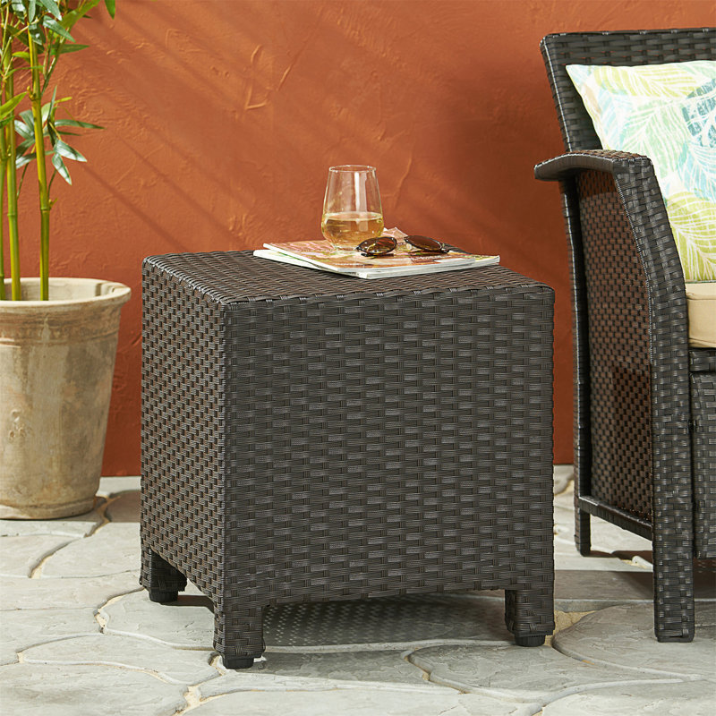 Table d'appoint PUERTA, Marron foncé