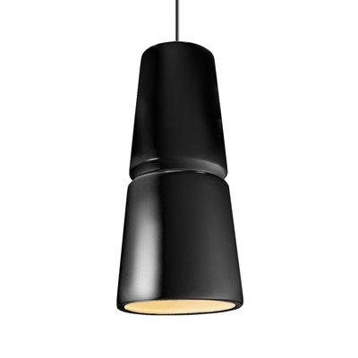 Luminaire suspendu conique à 1 lumière Logan