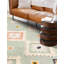 Tapis bleu en laine tissé à la main Shriver Southwestern-1502235489