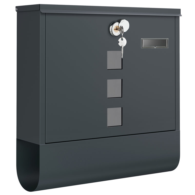 Saffold 37cm W x 37cm H Surface Mount Enclosure with Newspaper Holder
