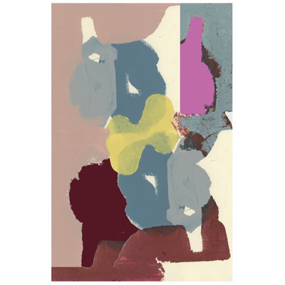 Big Shapes I by Cartissi - Wrapped Canvas Print