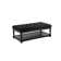 Table basse avec rangement en bois massif Athena