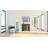 Commode combinée 2 tiroirs Barnes