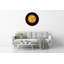 Jexiel Glass Wall Clock