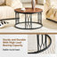 Table basse ronde