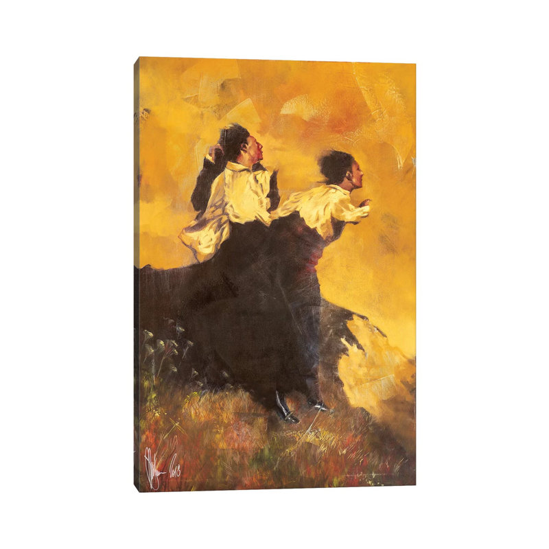Over The Cliff by Igor Shulman - Wrapped Canvas Gallery-Wrapped Canvas Giclée, 20.32 cm H x 30.48 cm W