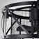 19.8 '' Farmhouse Reversible Caged Ceiling Fan with Light and Remote