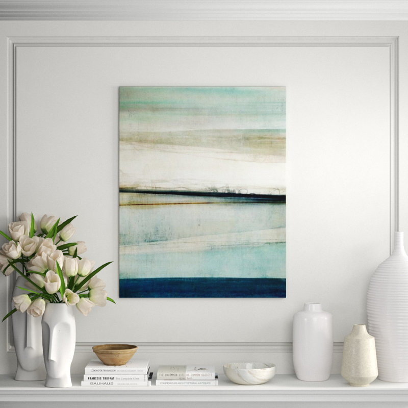 Pacific Memoir Print by Guseul Park, Glass Coat, 30" H x 24" W