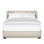Tansy Solid Wood Wingback Bed