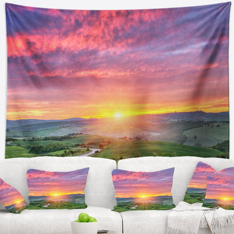 Polyester Tapestry, 32" H x 39" W