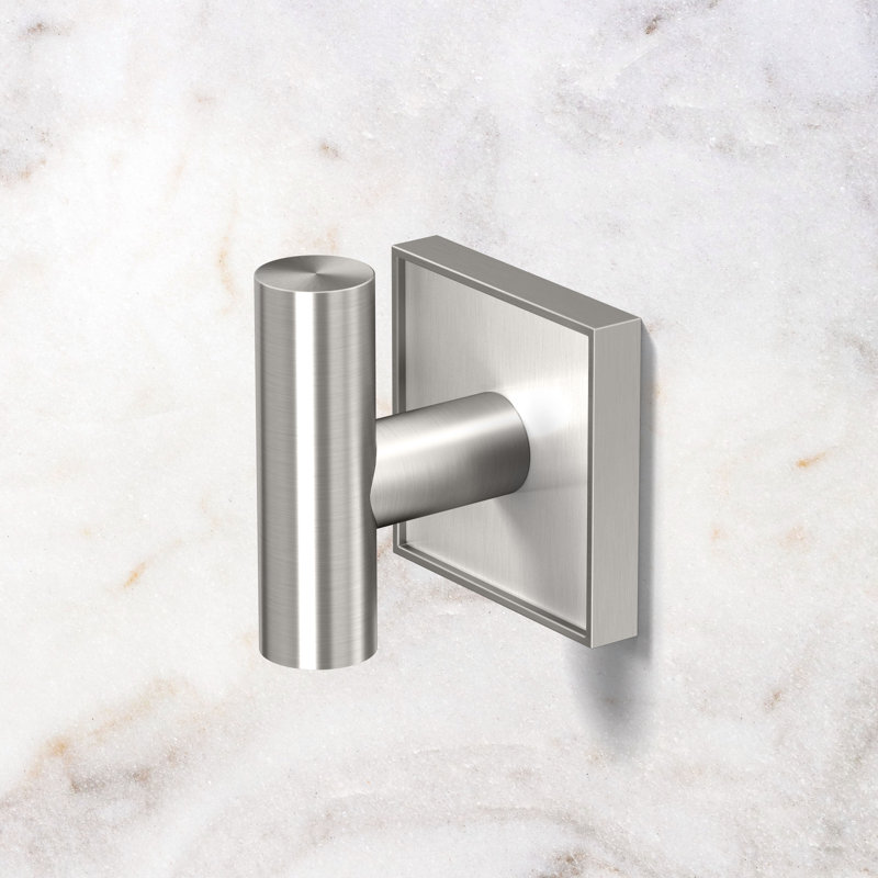Mode Wall Mounted Robe Hook, Satin Nickel