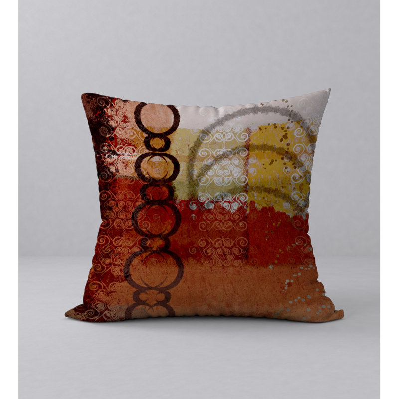 Reversible Throw Pillow, 18" x 18"