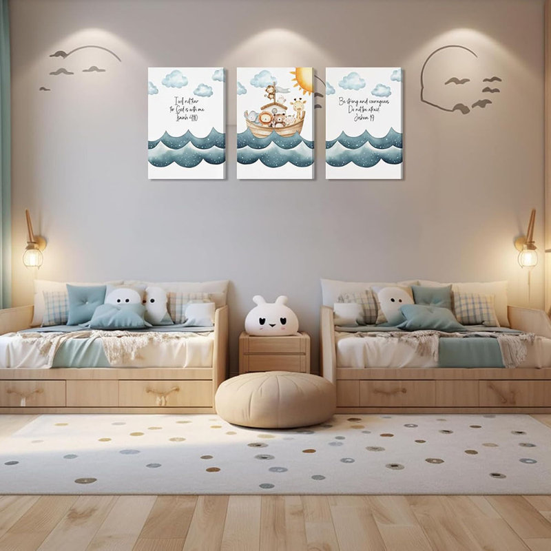 3 Piece Wrapped Canvas Print
