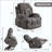 Power Lift Recliner Chair With Heat And Massage Electric Fabric Recliner Chair For Elderly With Side Pocket, USB Charge Port, Remote Control For Living Room-1088187199