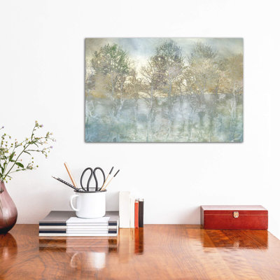 River Reflection 1 Piece Wrapped Canvas Wall Art